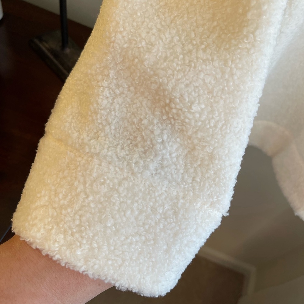 LOFT • Cozy Sherpa Sweatshirt - Picture 4 of 13